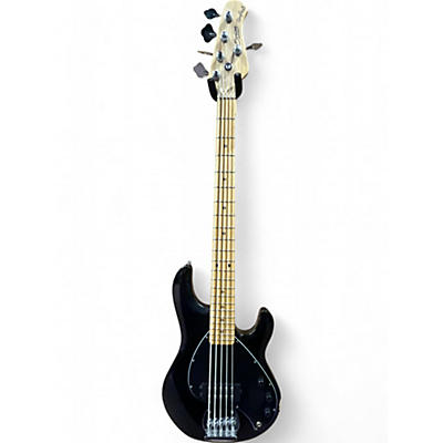 Used Sterling by Music Man STINGRAY 5 Black Electric Bass Guitar