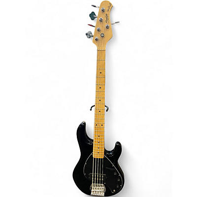 Used Sterling by Music Man STINGRAY 5 Black Electric Bass Guitar
