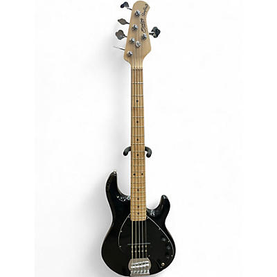 Used Sterling by Music Man STINGRAY 5 Black Electric Bass Guitar
