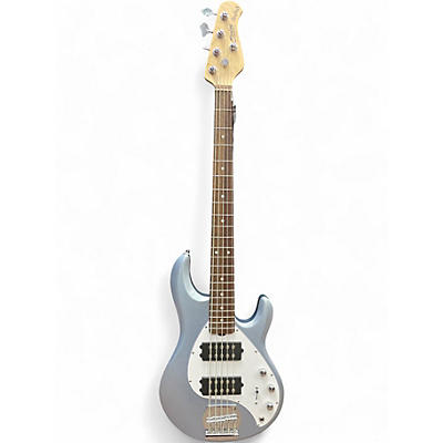 Used Sterling by Music Man STINGRAY 5 Blue Electric Bass Guitar
