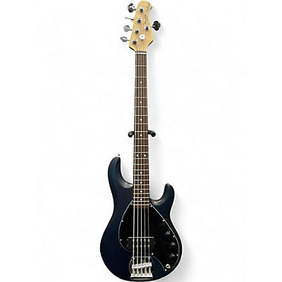 Used Sterling by Music Man STINGRAY 5 Blue Electric Bass Guitar
