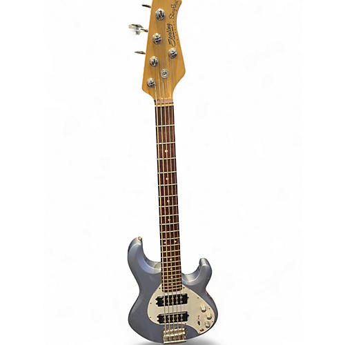 Used Sterling by Music Man STINGRAY 5 GREY Electric Bass Guitar GREY
