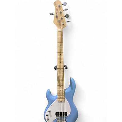 Used Sterling by Music Man STINGRAY 5  LIGHT BLUE Electric Bass Guitar