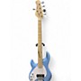 Used Sterling by Music Man STINGRAY 5  LIGHT BLUE Electric Bass Guitar LIGHT BLUE