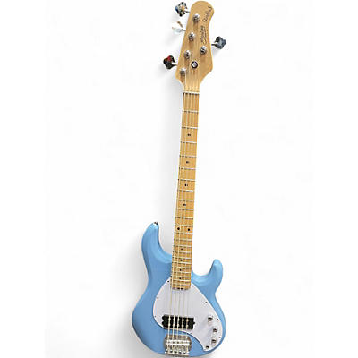 Used Sterling by Music Man STINGRAY 5 SUB SERIES CHOPPER BLUE Electric Bass Guitar