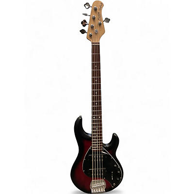 Used Sterling by Music Man STINGRAY 5 SUB SERIES Cherry Sunburst Electric Bass Guitar