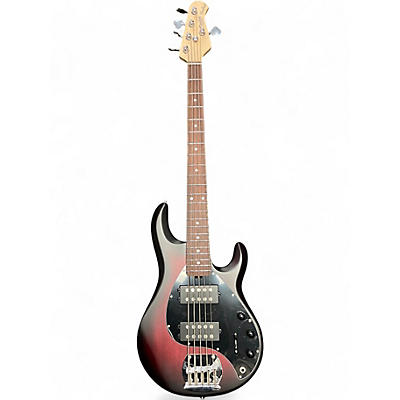 Used Sterling by Music Man STINGRAY 5 SUB SERIES RED BURST Electric Bass Guitar