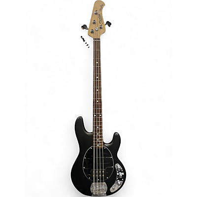 Used Sterling by Music Man STINGRAY Black Electric Bass Guitar