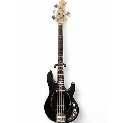 Used Sterling by Music Man STINGRAY Black Electric Bass Guitar