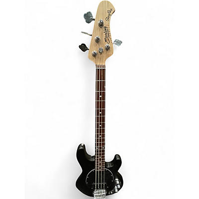 Used Sterling by Music Man STINGRAY Black Electric Bass Guitar