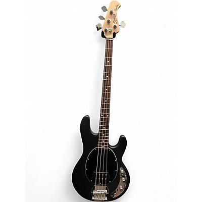 Used Sterling by Music Man STINGRAY Black Electric Bass Guitar