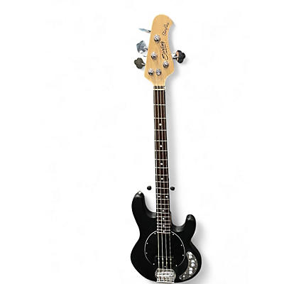 Used Sterling by Music Man STINGRAY Black Electric Bass Guitar