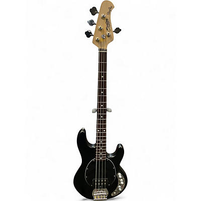 Used Sterling by Music Man STINGRAY Black Electric Bass Guitar