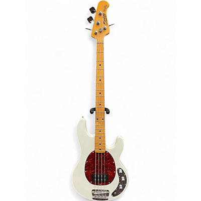 Used Sterling by Music Man STINGRAY CLASSIC RAY24CA Olympic White Electric Bass Guitar