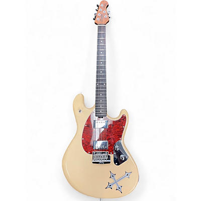 Used Sterling by Music Man STINGRAY Cream Solid Body Electric Guitar