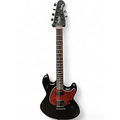 Used Sterling by Music Man STINGRAY Flat Black Solid Body Electric Guitar