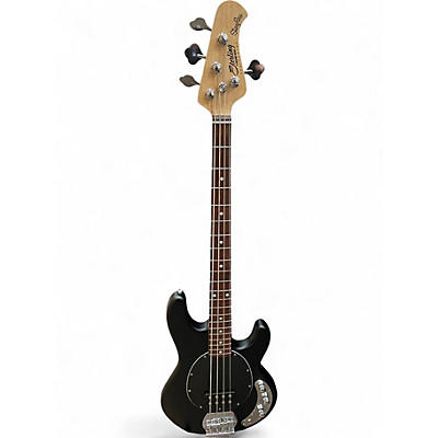 Used Sterling by Music Man STINGRAY MATTE BLACK Electric Bass Guitar