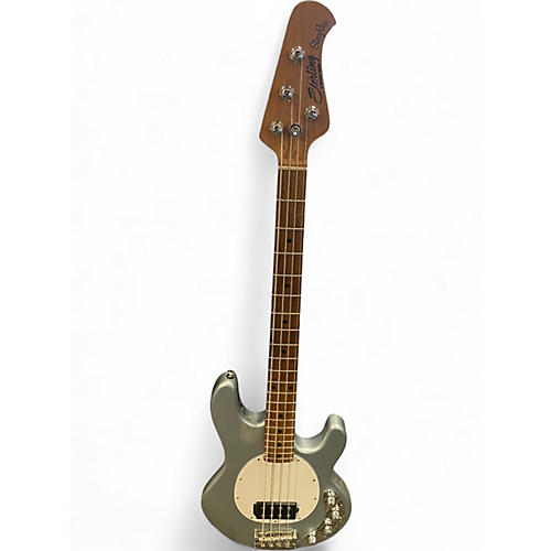 Used Sterling by Music Man STINGRAY Metallic Silver Electric Bass Guitar Metallic Silver