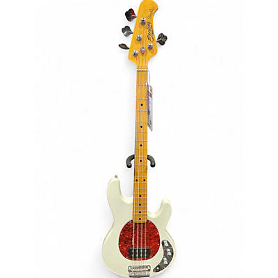 Used Sterling by Music Man STINGRAY Olympic White Electric Bass Guitar
