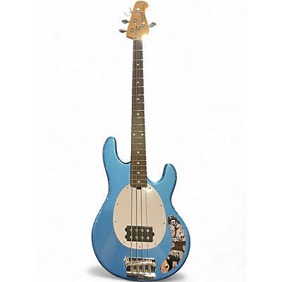 Used Sterling by Music Man STINGRAY RAY 24 BLUE Electric Bass Guitar