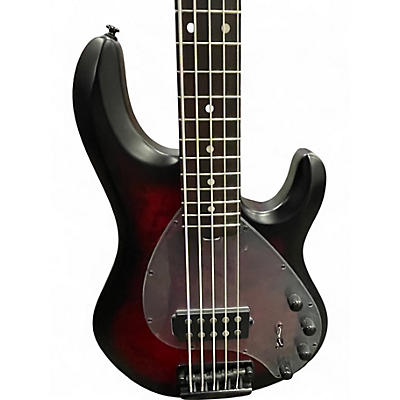 Used Sterling by Music Man STINGRAY RAY 35 DARK SCARLET Electric Bass Guitar
