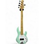 Used Sterling by Music Man STINGRAY RAY5 DORADO GREN Electric Bass Guitar DORADO GREN