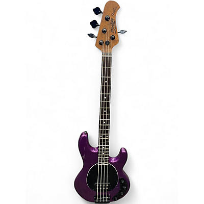 Used Sterling by Music Man STINGRAY Ray34 Purple Electric Bass Guitar
