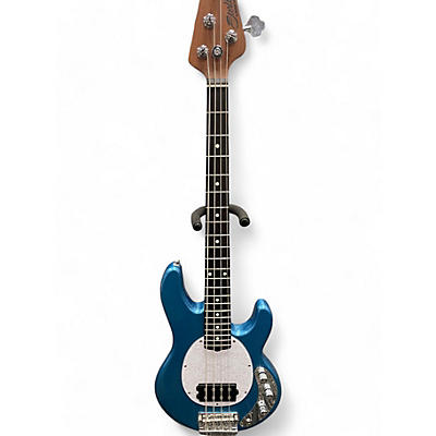 Sterling by Music Man Used Sterling by Music Man STINGRAY SHORT SCALE Blue Electric Bass Guitar