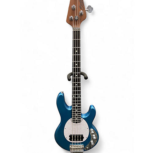 Sterling by Music Man Used Sterling by Music Man STINGRAY SHORT SCALE Blue Electric Bass Guitar Blue