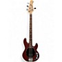Used Sterling by Music Man STINGRAY SUB 4 RED Electric Bass Guitar RED