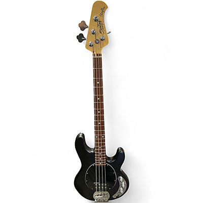 Used Sterling by Music Man STINGRAY SUB SERIES Black Electric Bass Guitar