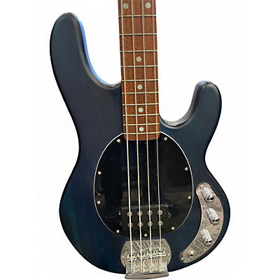 Used Sterling by Music Man STINGRAY SUB SERIES Ocean Blue Electric Bass Guitar