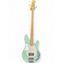 Used Sterling by Music Man STINGRAY SUB SERIES Surf Green Electric Bass Guitar Surf Green