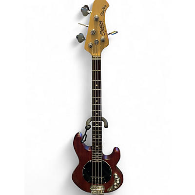 Used Sterling by Music Man STINGRAY SUB WALNUT SATIN Electric Bass Guitar