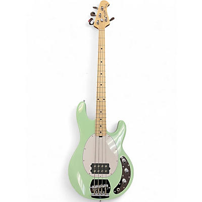 Used Sterling by Music Man STINGRAY Seafoam Green Electric Bass Guitar