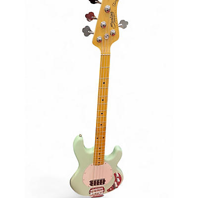 Used Sterling by Music Man STINGRAY Surf Green Electric Bass Guitar