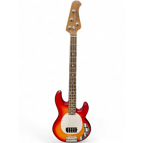 Used Sterling by Music Man STINGRAY4 CHERRY BURST Electric Bass Guitar CHERRY BURST