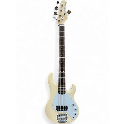 Used Sterling by Music Man STINGRAY5 Cream Electric Bass Guitar