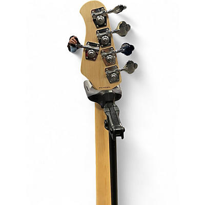 Used Sterling by Music Man STRING RAY 5 Flat Red Electric Bass Guitar