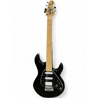 Used Sterling by Music Man SUB CUTLASS Black Solid Body Electric Guitar