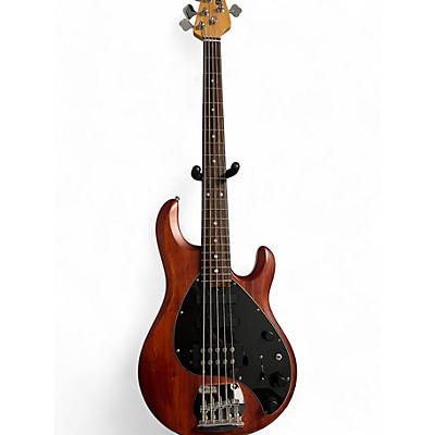 Sterling by Music Man Used Sterling by Music Man SUB Ray 5 Walnut Satin Electric Bass Guitar