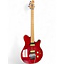 Used Sterling by Music Man SUB SERIES AXIS TRANSPARENT RED Solid Body Electric Guitar TRANSPARENT RED