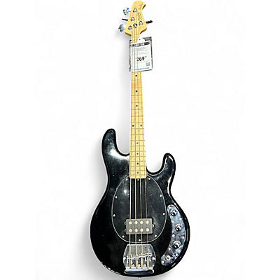 Used Sterling by Music Man SUB STINGRAY 4 Black Electric Bass Guitar