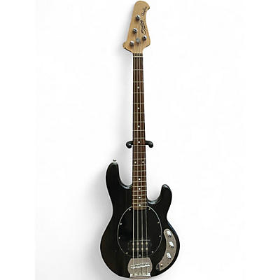 Used Sterling by Music Man SUB STINGRAY  Trans Black Electric Bass Guitar