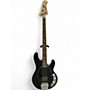 Used Sterling by Music Man SUB STINGRAY  Trans Black Electric Bass Guitar Trans Black