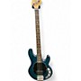 Used Sterling by Music Man SUB Series Bass Blue Electric Bass Guitar Blue