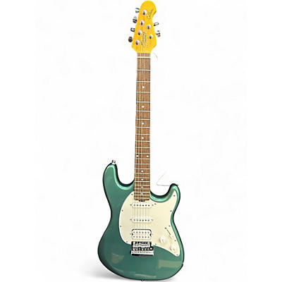 Used Sterling by Music Man SUB Series Cutlass HSS Sherwood Green Solid Body Electric Guitar