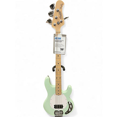 Used Sterling by Music Man SUB Series Mint Green Electric Bass Guitar Mint Green