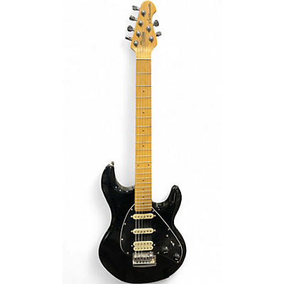Used Sterling by Music Man SUB Series Silhouette Black Solid Body Electric Guitar