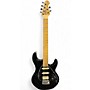 Used Sterling by Music Man SUB Series Silhouette Black Solid Body Electric Guitar Black